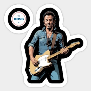 Bruce Springsn Sticker